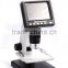 5M 1200X 3.5'' LCD measuring microscope with LCD screen digital microscope