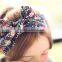Printing Flower Hairband, Chain Headband, Women Headband,Boho Headband, Aztec Headband, Headband Accessories