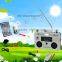 Radio Solar System With Led Lighting System USB Card