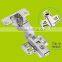 Stainless Steel Insert 35mm Soft Close Hydraulic Hinge for Kitchen Cabinet Door(clip On)HH1613