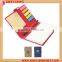 Kraft Spiral recycled notebook with pen & sticky note index attached for office stationery                        
                                                Quality Choice