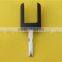 Uncut remote key head replacement for Opel Corsa with HU43 blade
