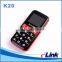 big key mobile phone, quad-band senior phone K20