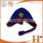 Factory price! China manufacturer bulk 100% acrylic custom woven label simple beanie