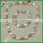 Factory cheap price handmade chain traditional necklaces natural large irregular freshwater pearl