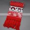 2015 NEW DESIGN ACRYLIC POMPOM KNITTED WINTER LONG SCARVES MAKING MACHINE