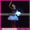 2015 fashion led luminous kids ballroom tutu dresses for ballet dancers