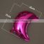 inflatable Moon shaped foil balloon pink customized shape balloon, 3 size can choose.