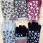 Fashion cashmare knitted double layer winter gloves