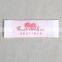 Label factory custom normal weaving neck label for women's Bohemian dress