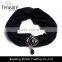2015 latest new model Silver oxide hair accessory cloth hair accessories