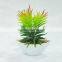 Mini Artificial White Porcelain Potted Plant for OfficeTable Decor