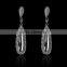 Fashion earings for women 2016 diamond bead drop crystal gold earring
