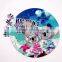 Custom printing logo lingzhi crystal puzzle building block children foam floor puzzle design