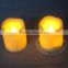 Small wave Shaped plastic LED tealight