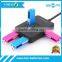 BKR LED light design usb four port charging hub Wholesale usb 2.0 hub