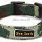 hot sell camouflage hemp dog collar