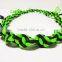 custom spiral 550 paracord hunting duck call lanyard neon green and black