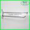 Chrome slatwall display hook with price tag
