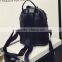 High class student school bag girls rivet PU Leather travel backpack bag                        
                                                                                Supplier's Choice
