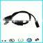 Power connector dc 5.5*2.1mm plug CCTV cable
