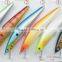 High quality hard Body Plastic Fishing Lures of G-core minnow 140
