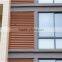 cheap factory price woodlike window shades,louver blinds,outdoor plastic blinds