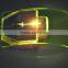 Factory price arrow transparent mouse , led light mouse