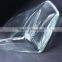 500ml transparent customized design red wine vodka,whisky,attar glass bottle screw top