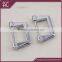 Guangzhou factoty supply bag metal square ring & square ring for bag strap decoration
