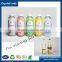New design adhesive bottle soft christmas gift energy logo print transparent private label drink sticker