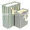 Various Color And Type of Stripe Paper Bag Paper Gift Bag