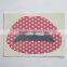 Custom red star lip temporary tattoo sticker art tattoo sticker factory