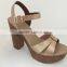 cx341 ladies wood heel sandals