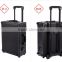 2016 guangzhou makeup case manufacturer hot sale professional pvc trolley makeup case with lights mirror for artist