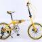 7 speed high-end 20-inch folding market shift steel collar City folding four colors bike