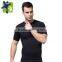 Mens Body Shaper Quick Dry Short Sleeve 391 BU Fixgear Shirt Navy Blue Tights Men T-shirt Men Running