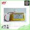 Battery Supplier 3.7v li-ion polymer rechargeable battery for GPS tracking 155mah