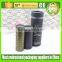 Fashion Custom Printed Logo Black Paper Tube Packaging