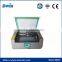 400 small wood laser cutting machine rubber laser engraving machine 40W for sale
