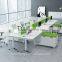 used office furniture Melamine top office table laptop computers workstations