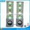 Stars Light Up Speaker with sound responsive light,Led Flashing Speaker