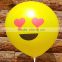 New design emoji balloos helium balloon of party supplies