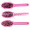 360 degree swivel cord, prevent from twist 2 in 1 hair straightener hair brush