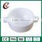Hot sale cheap white two handle ceramic soup bowl wholesale