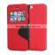 LZB new design PU flip leather case cover for Alcatel One Touch pop d5 case