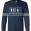 100%cotton funny mens long sleeve fishing shirts