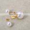 China famous wholesale white fake pearl graceful jewelry set for women