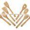 SP208 Sets of 8 Pcs Bamboo Kitchen Cooking Utensil in Bamboo Holder