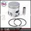 Performance 47MM 12MM Piston Ring Kit for 2 Stroke 70CC JOG 50 50CC MINARELLI 1P40QMB ATV Go Kart Buggy